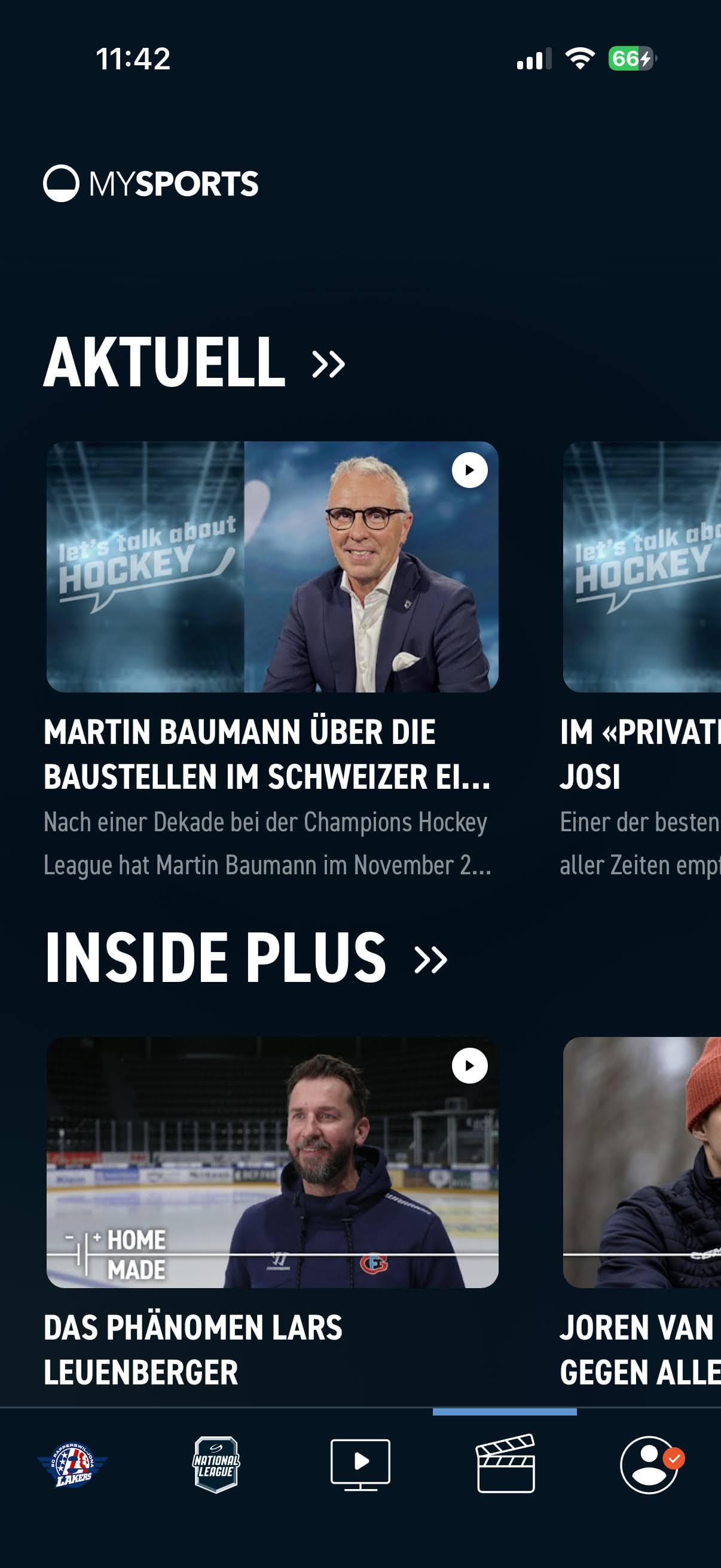 MySports - Video On Demand